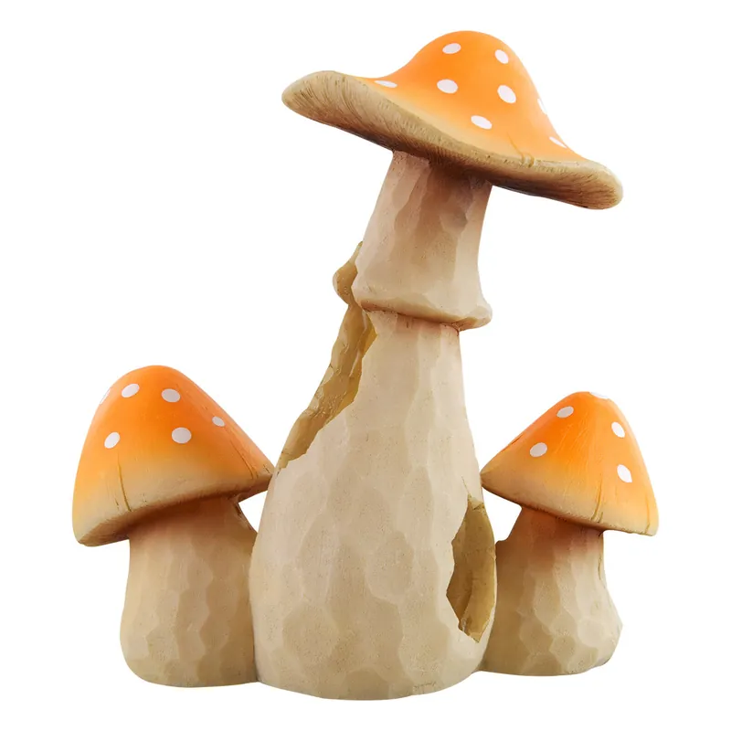 Glow Mushrooms Aquarium Ornament - Royal