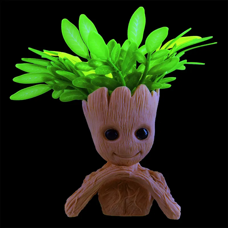 Plant Head Decor Aquarium Ornament - Natural Environment Aquatix
