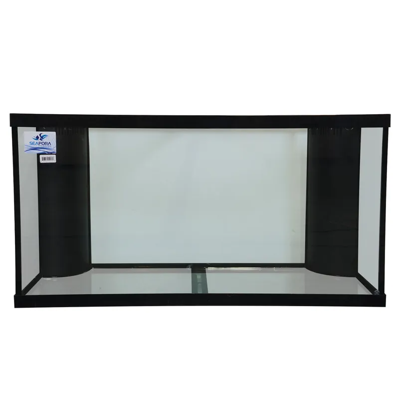 Seapora Aquarium - Black Frame - Drilled - Dual