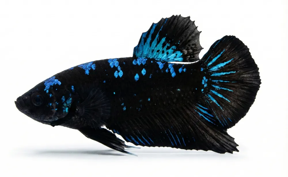 Stardust Plakat Male Betta - Cuboid Nature Aquarium