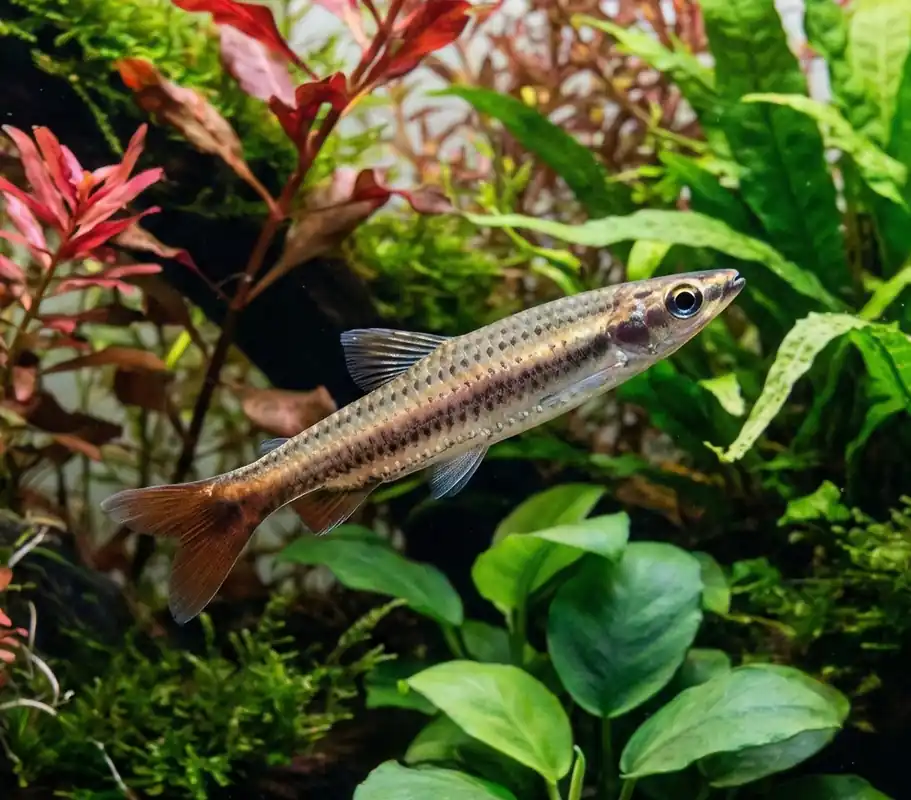 Brown Tailed Pencilfish - Cuboid Nature Aquarium