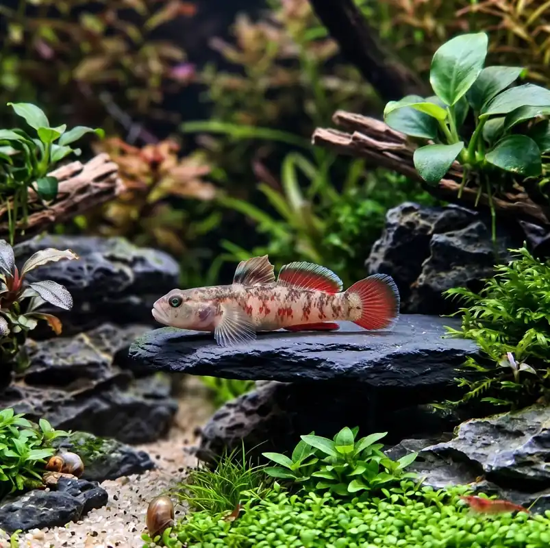 Zhou Scarlet Goby - Cuboid Nature Aquarium