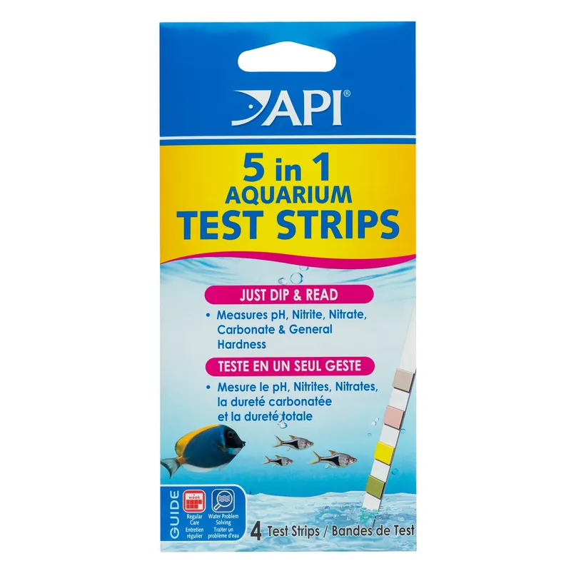 API 5 in 1 Test Strips - Central