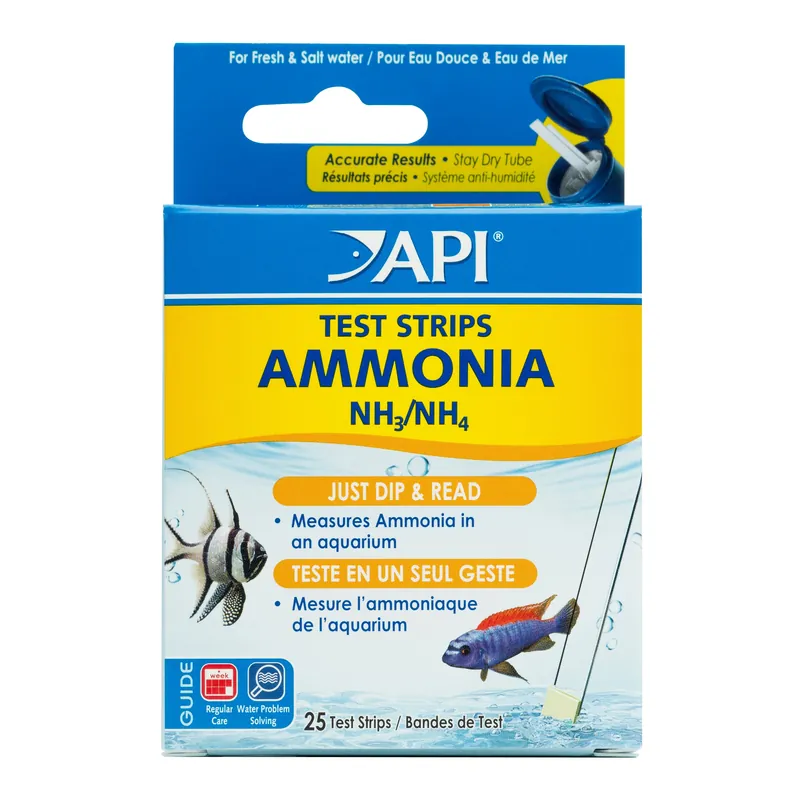 API Ammonia Test Strips - Central