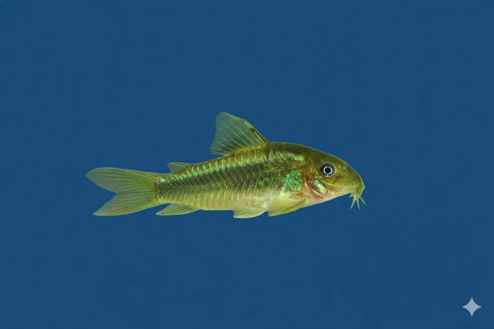 Laser Green Corydoras - Cuboid Nature Aquarium