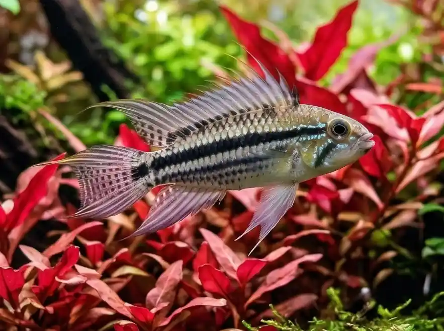 Bitaneanita Red Back Apistogramma - Cuboid Nature Aquarium