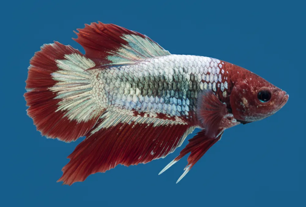 Hellboy Plakat Male Betta - Cuboid Nature Aquarium