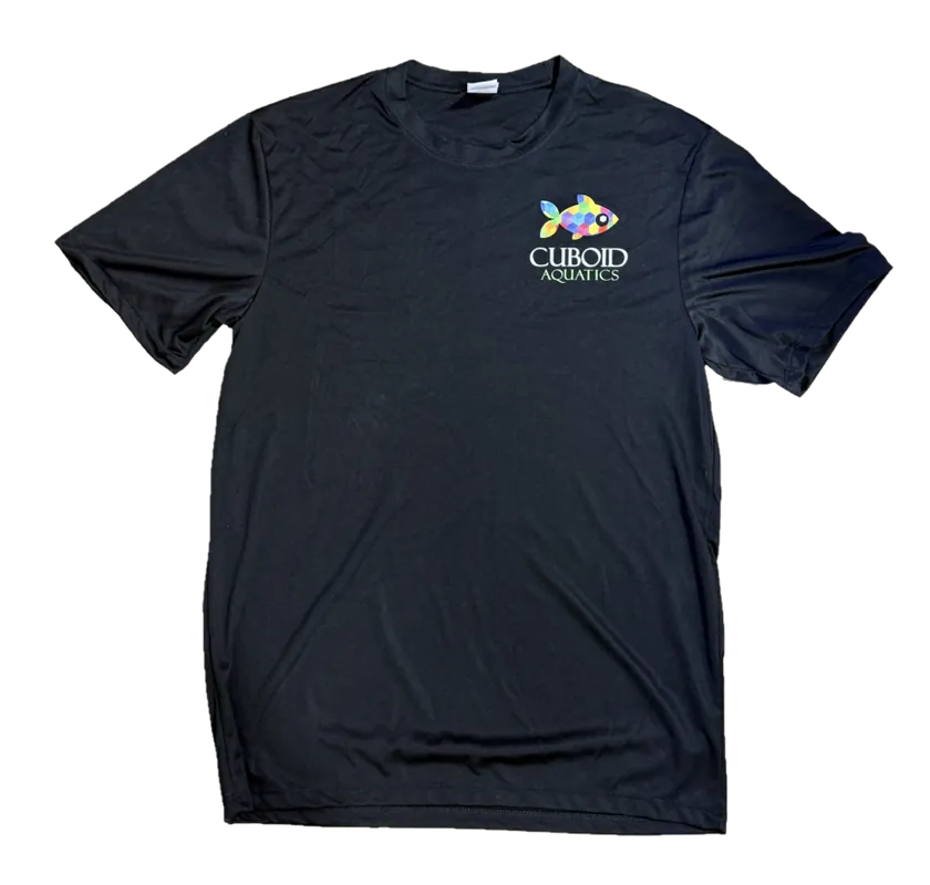 Cuboid Shirt - Black, Dri-Fit, Short Sleeve