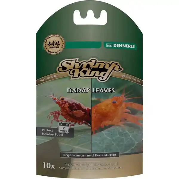 Dennerle Shrimp King Dadap Leaves - CoralVue
