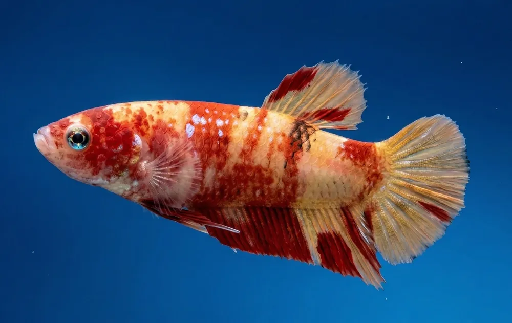 Koi Plakat Female Betta - Cuboid Nature Aquarium