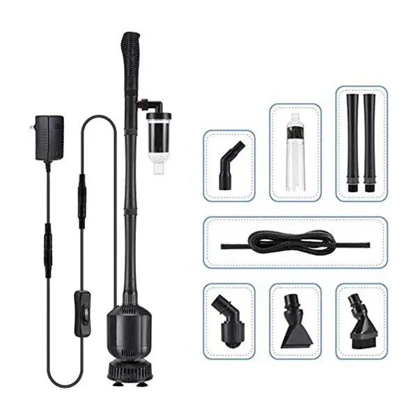 Hygger 5 in 1 Electric Aquarium Gravel Cleaner