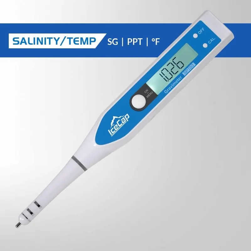 IceCap Salinity Digital Pocket Tester - Maintenance & Accessories