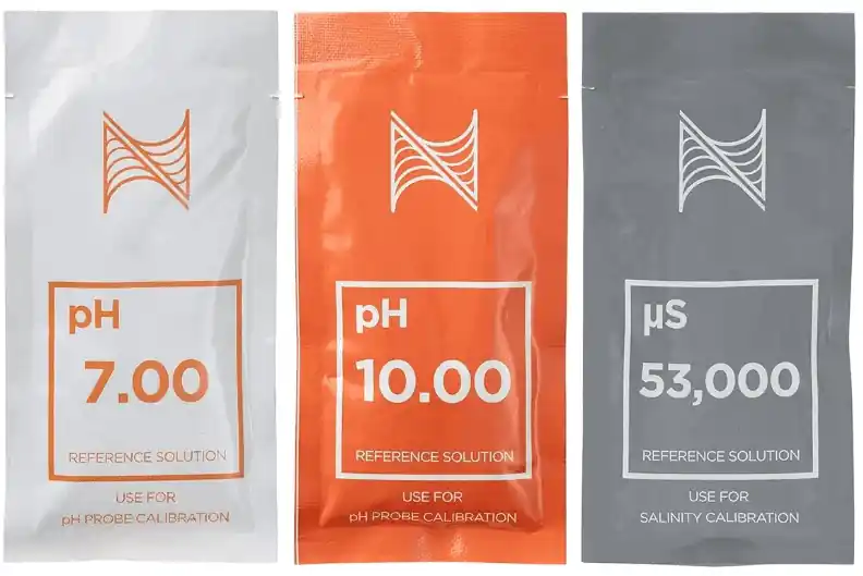 Probe Calibration Kit – ph 7.0, ph 10.0, & Salinity 53000uS Neptune - Automate & Monitor