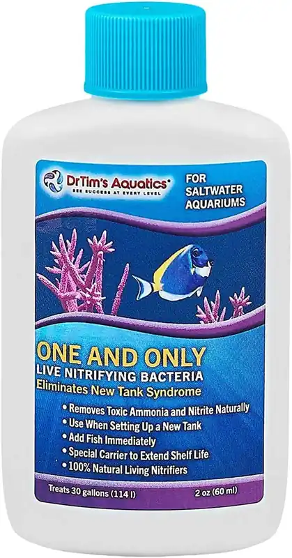 Dr. Tim’s One & Only Nitrifying Bacteria for Freshwater Aquaria 2 oz - Maintenance & Accessories