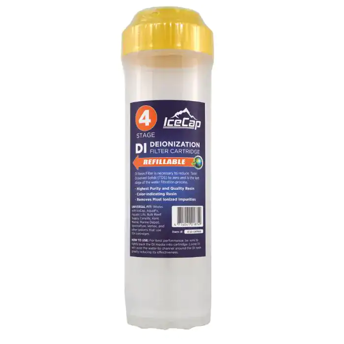 IceCap RODI Refillable DI Cartridge - Filtration & Skimmers