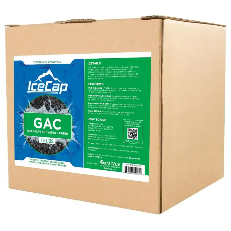 IceCap Granular Activated Carbon 15 lbs Bulk - Filtration & Skimmers