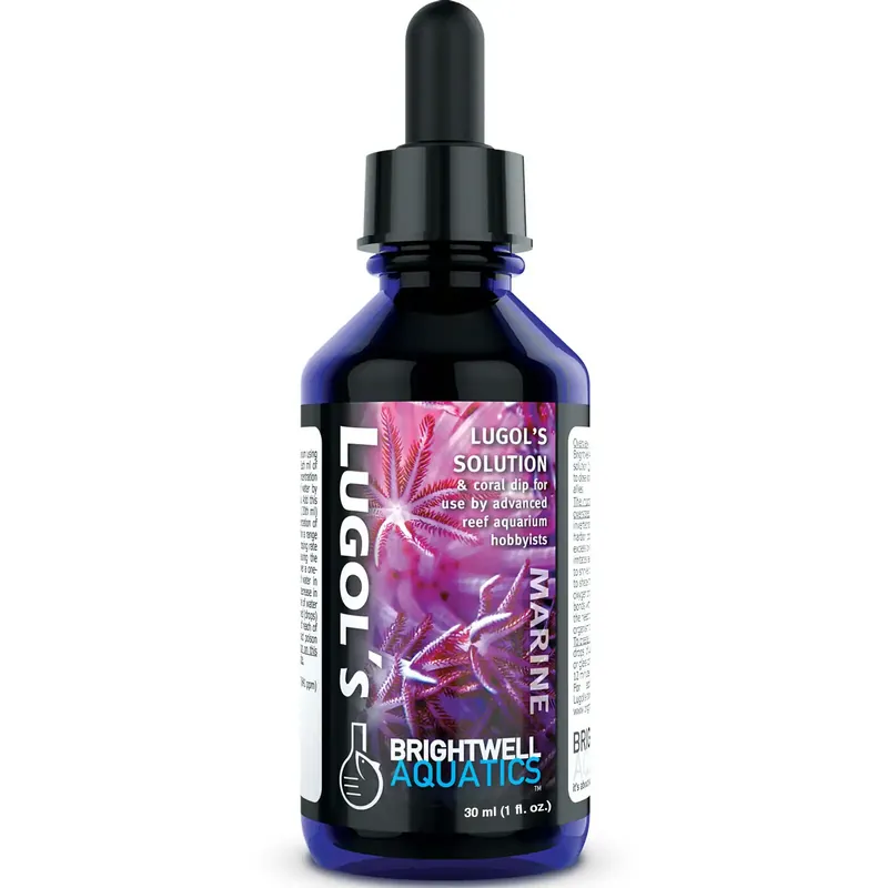 Brightwell Aquatics Lugol’s Solution 30ml - Propagation & Frag Supplies