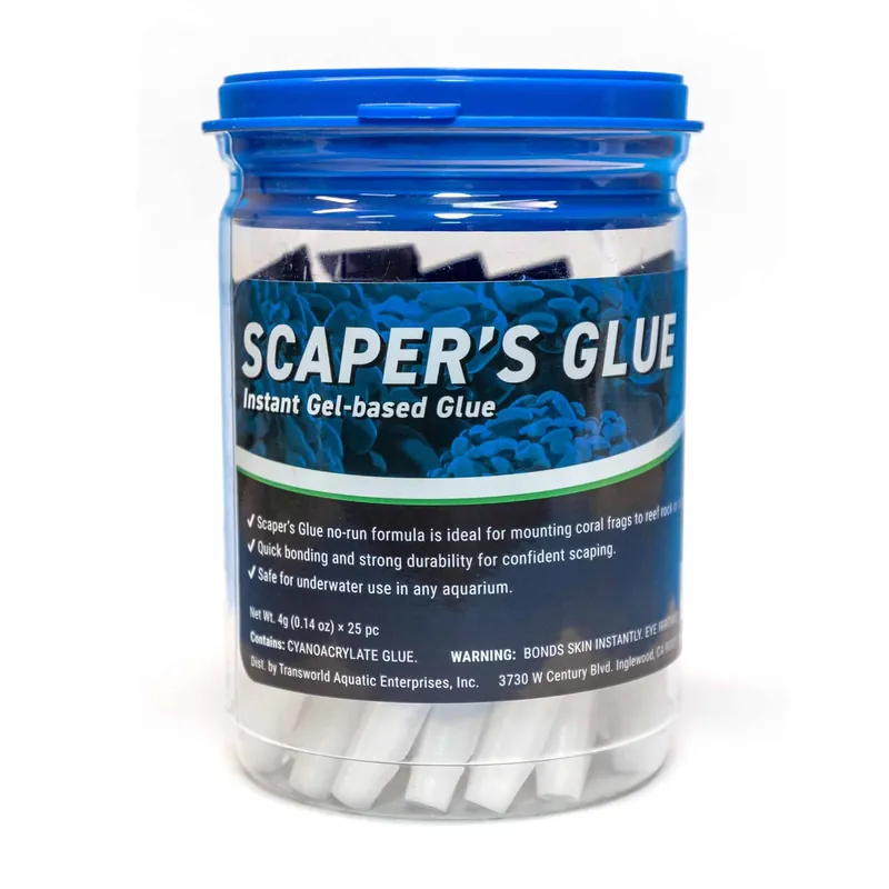 Coral Glue – Instant Glue (25 X .14 Oz Tubes) - Propagation & Frag Supplies