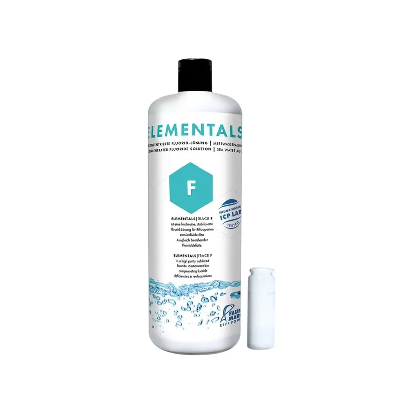 Fauna Marin Elementals Fluoride Solution 1000 mL - Maintenance & Accessories
