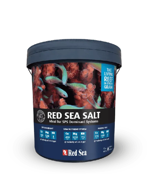 Red Sea Salt Large Bucket 48.5 lbs Makes 175 Gallons - Maintenance & Accessories