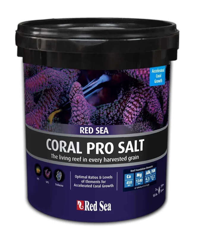 Red Sea Coral Pro Salt 15.4 lb makes 55 Gallons - Maintenance & Accessories