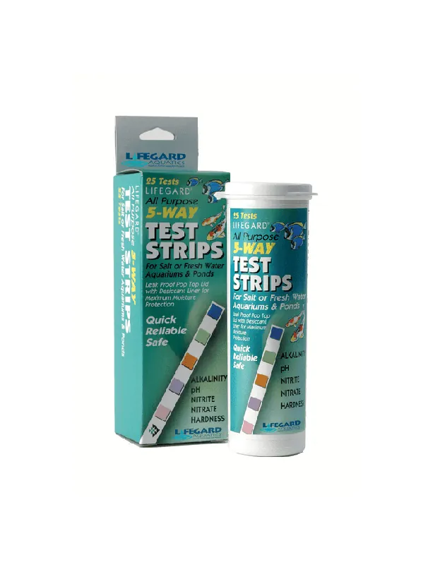 Lifegard Ammonia Test Strips (25 Tests) - Maintenance & Accessories