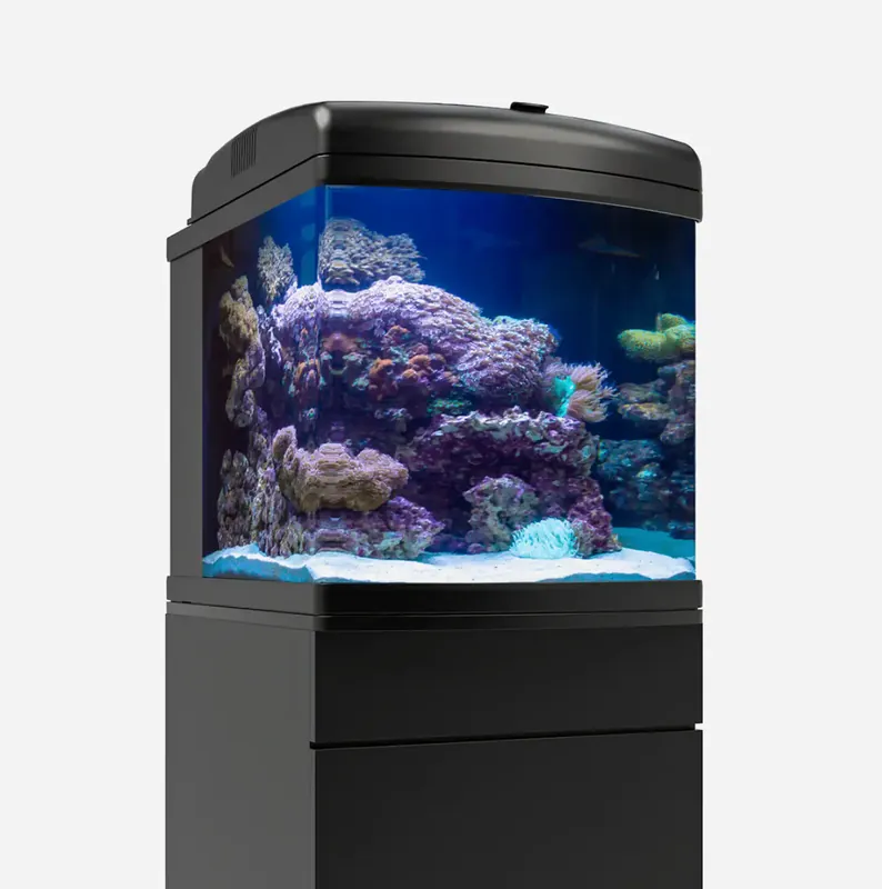 JBJ 28 Gallon Nano Cube AIO Aquarium 40W LED WiFi All-in-One Tank