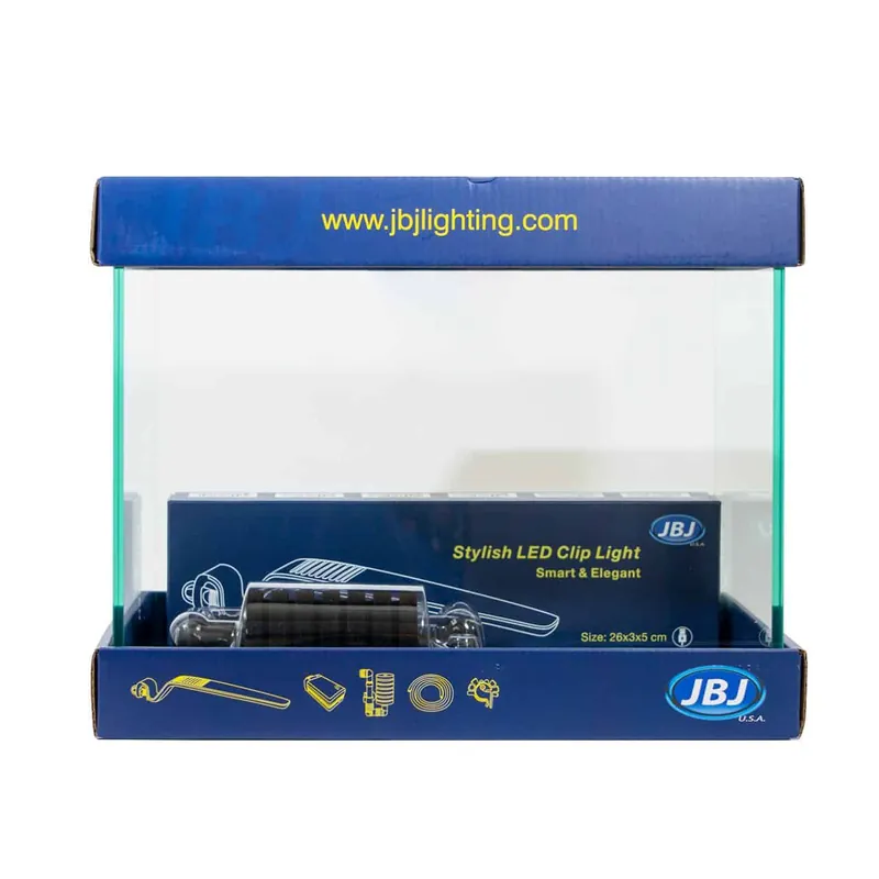 JBJ 4G Nano Cube Rimless Shrimp Tank - Aquariums