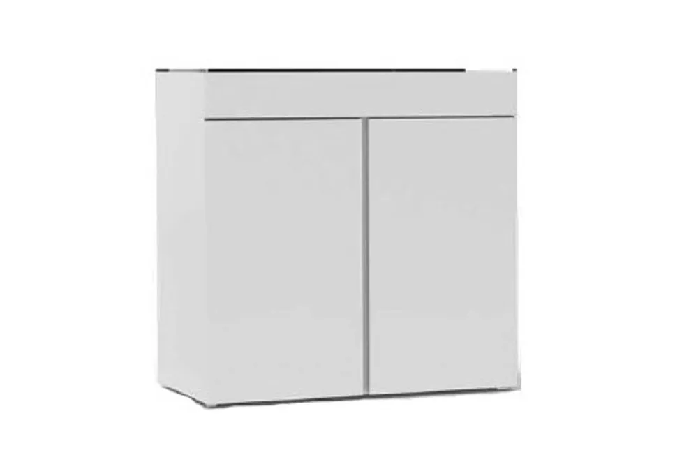 Aquarium Cabinet Stand 65G – White High Gloss 36″ Tall - Aquariums