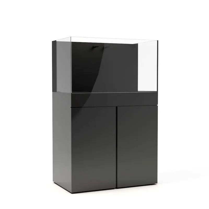 JBJ Aquarium Rimless Flat Panel AIO 65G – with Black Stand - Aquariums