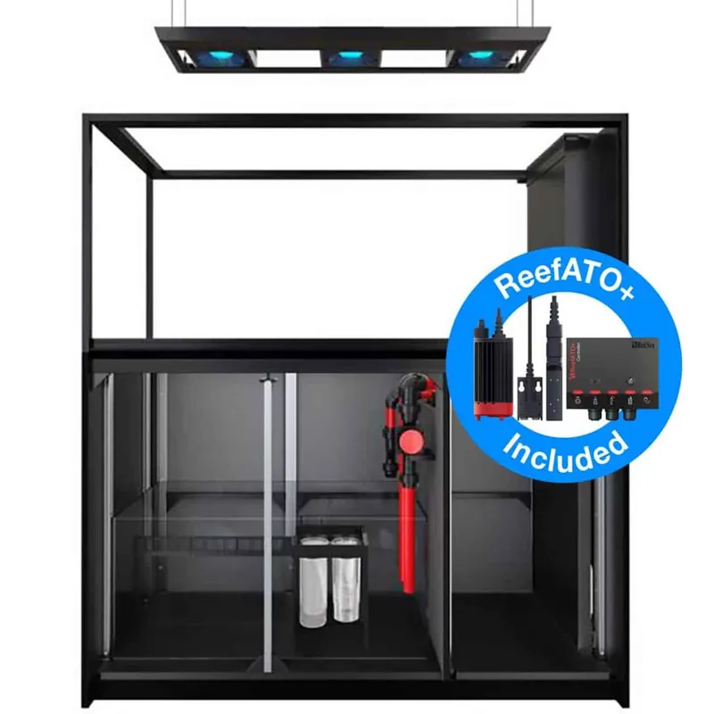 Red Sea Reefer Peninsula G2+ S-700 Deluxe System – Black (3 x ReefLED170, pendant 125-150cm)