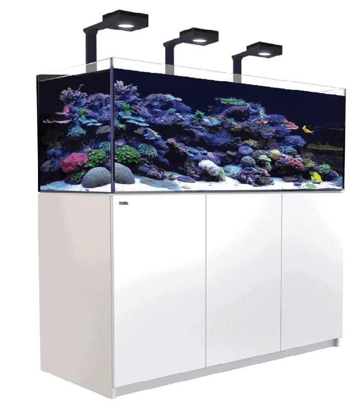 Red Sea Reefer XL 525 G2+ Deluxe System – White (incl. 3 x RL 115 & Mount arms) - Aquariums