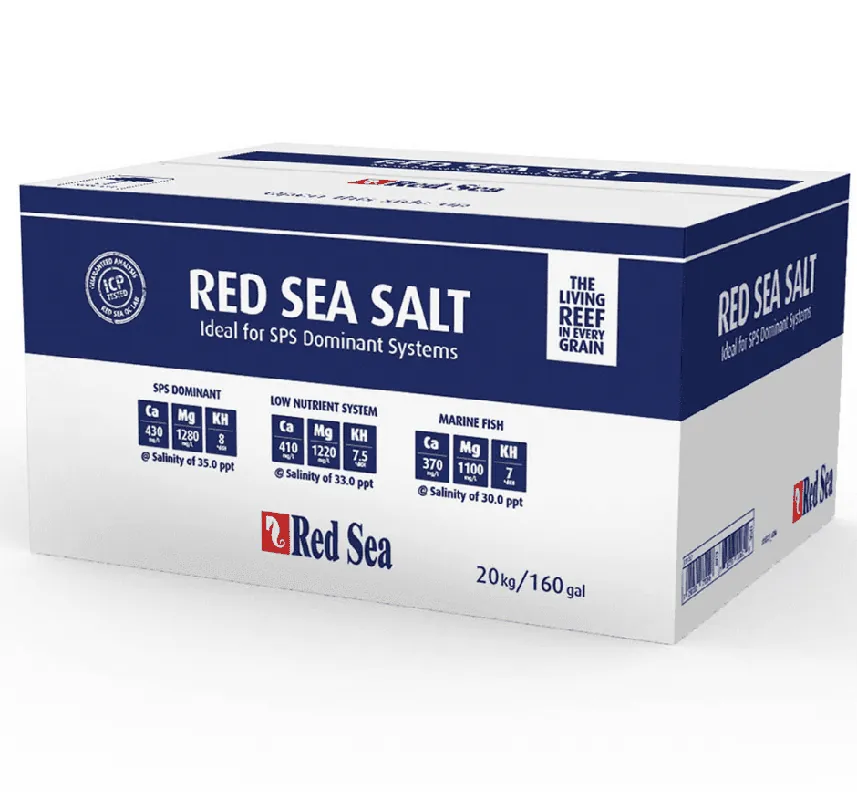 Red Sea Aquarium Salt Mix 160 Gallon Box - Maintenance & Accessories