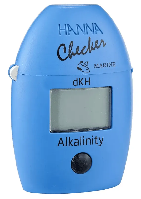 Saltwater Aquarium Alkalinity Colorimeter (dKH) Checker® – Hanna Instruments - Maintenance & Accessories