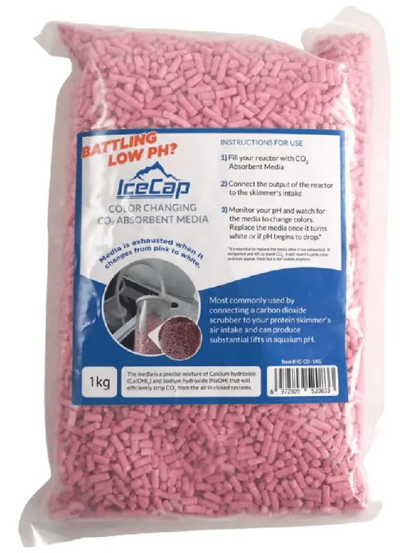 IceCap CO2 Absorbent Media (1 kg) - Filtration & Skimmers