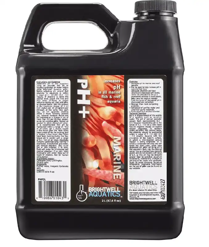 pH+ – Liquid pH-Increaser for all Marine and Freshwater Aquaria 2L
