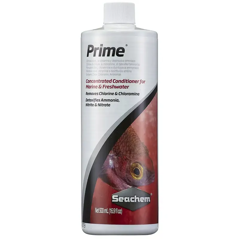 Seachem Prime Aquarium Water Conditioner 500ml - Maintenance & Accessories