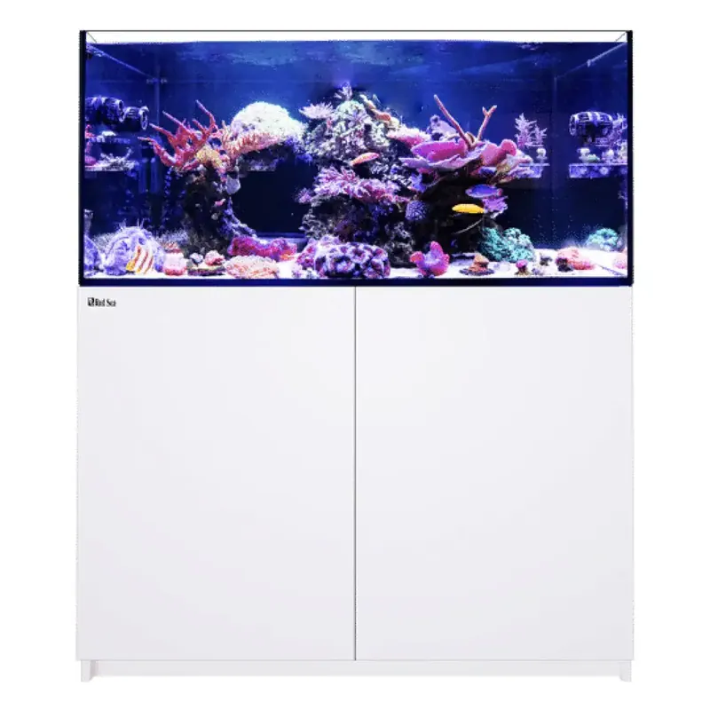 REEFER 350 G3 Aquarium (72 Gallons) White Cabinet - Aquariums