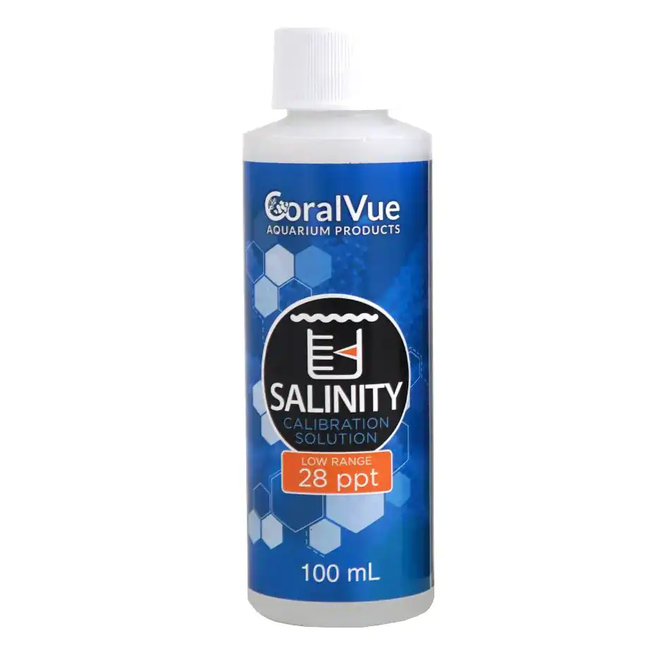 CoralVue 28 part per thousand Salinity Calibration Fluid 8.45 fl oz - Automate & Monitor