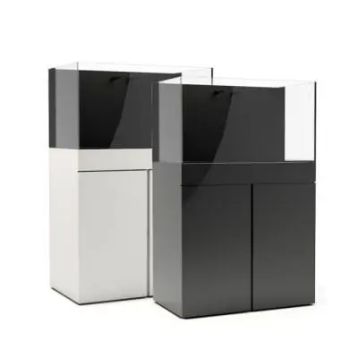 JBJ Aquarium 45g Rimless Flat Panel Aquarium – AIO (Tank Only) - Aquariums