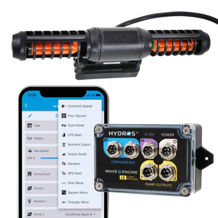IceCap 2K Gyre Flow Pump with WaveEngine LE Controller - Pumps & Flow