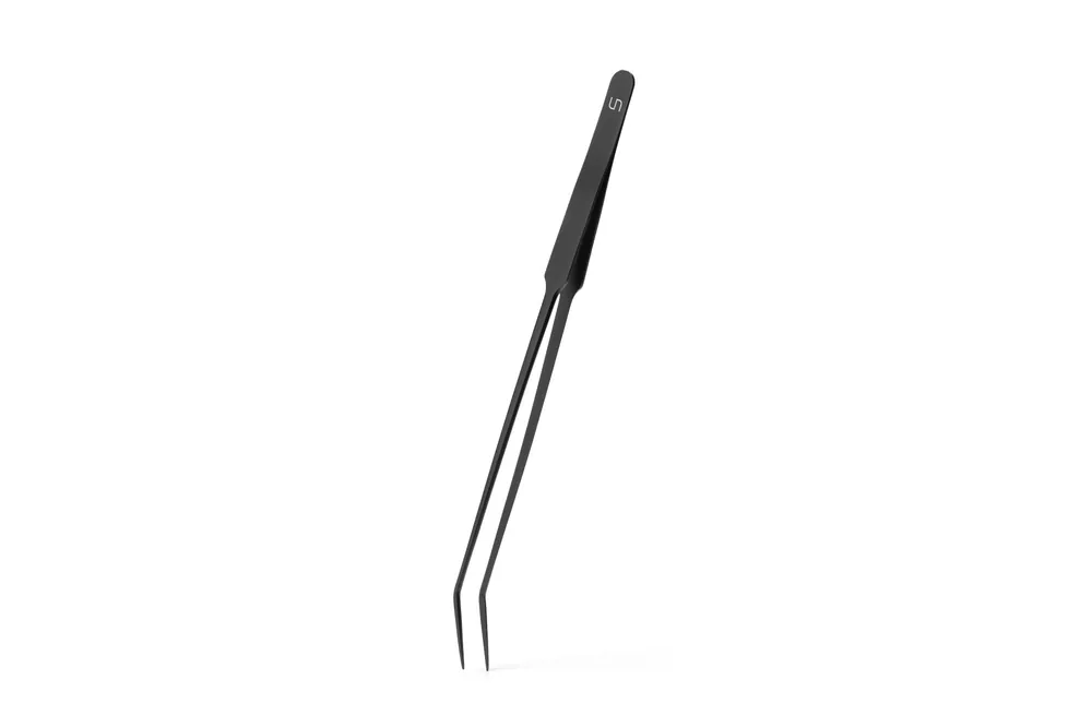UNS Black Curved Tip Pinsettes - UNSTOOLS