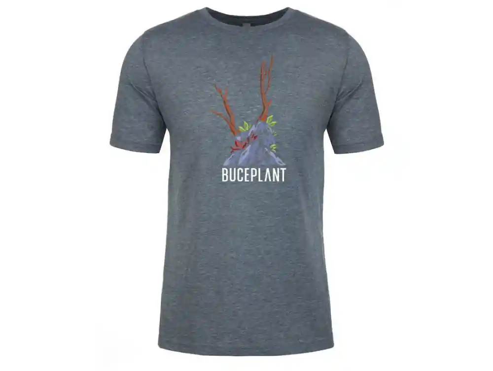 Buce Plant Scape Tee - Indigo
