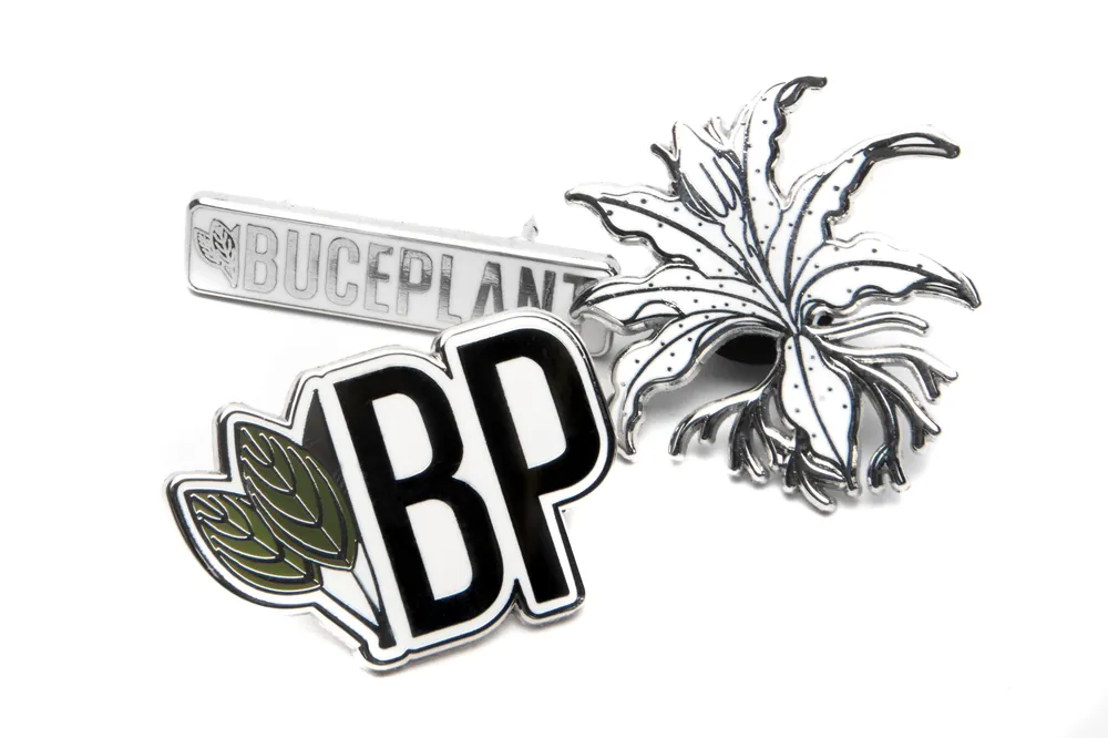 Buce Plant Enamel Pins - BP Apparel