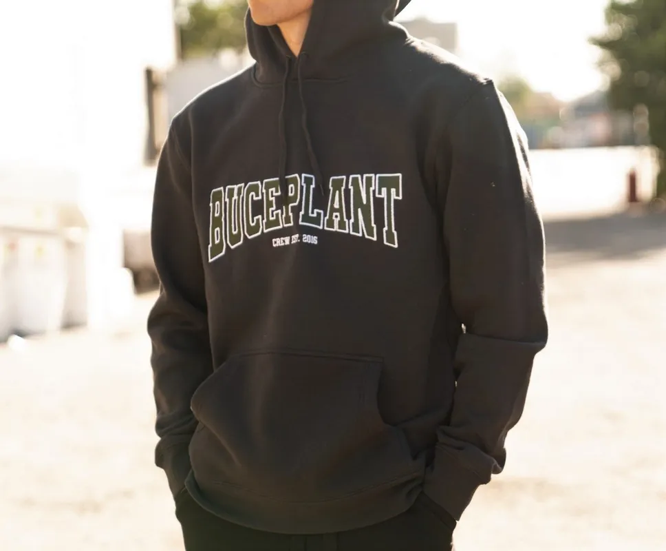 Buce Plant Embroidered Hoodie - BP Apparel