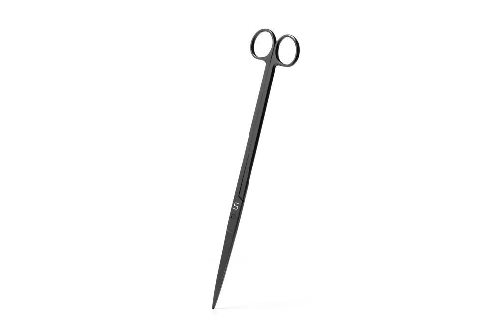 UNS Black Straight Scissors - UNSTOOLS