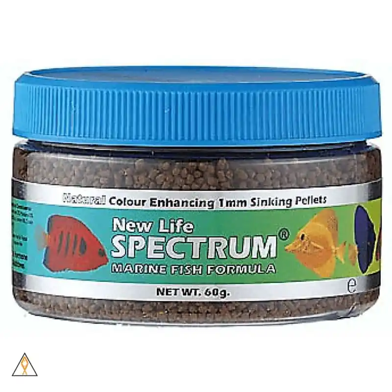 Marine Fish Formula 1mm Sinking Pellets - New Life Spectrum