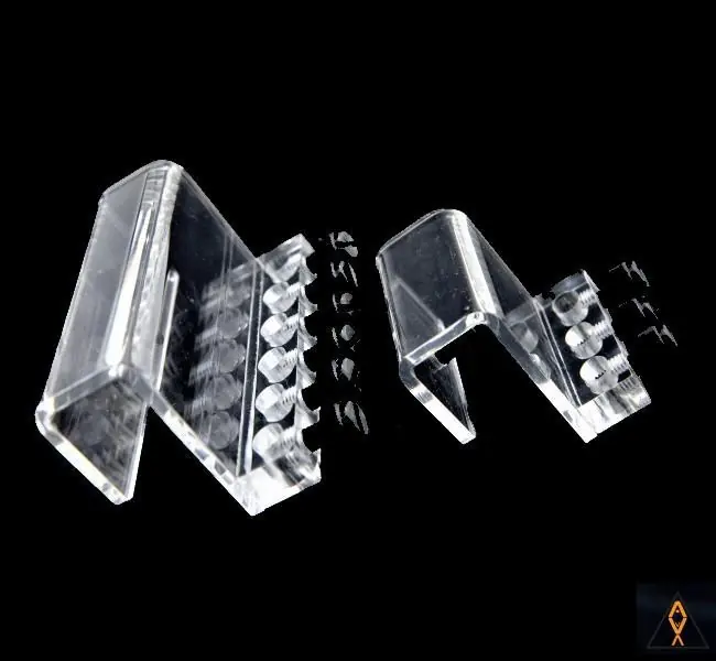 Acrylic 1/4" Dosing Tube Holder - ALA