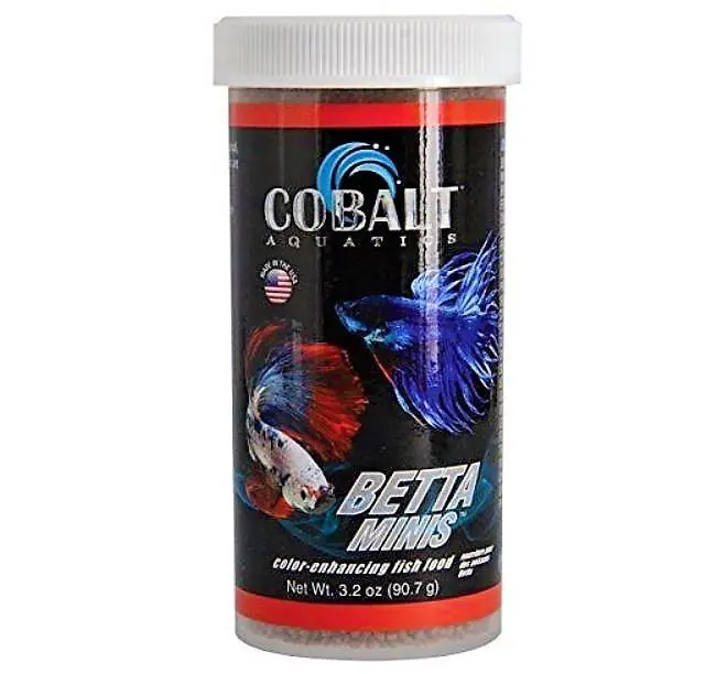 Betta Fish Mini Pellets - Cobalt