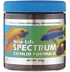Cichlid Formula 1mm Sinking Pellets - New Life Spectrum